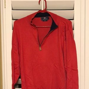 Light red vineyard vines pull over